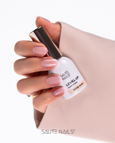 Saute Nails-Gel en botella BiB Level Up Beige Aura 8 ml